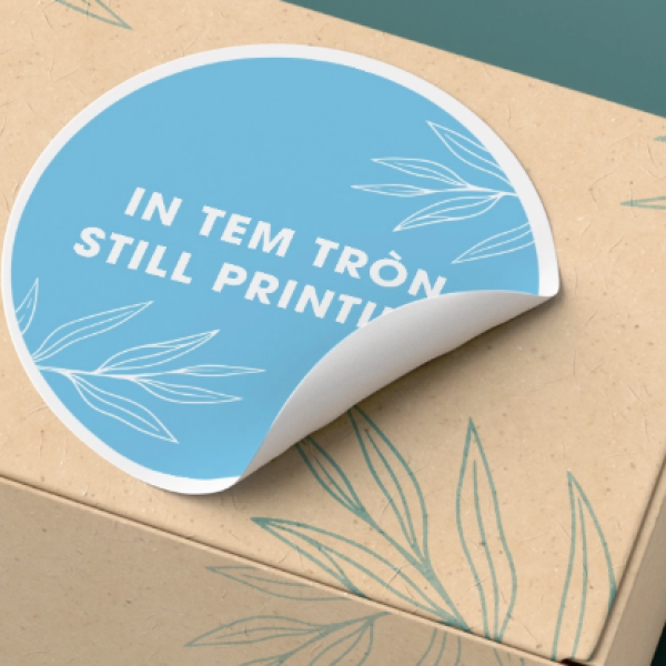 In Decal Giấy - In Tem Giấy - In Tem Dán Nhãn